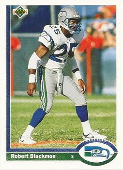 Robert Blackmon Seattle Seahawks 1991 Upper Deck NFL #67